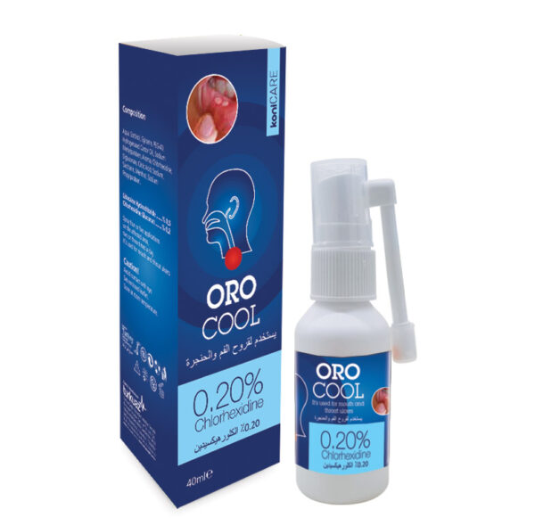 Konicare Oro Cool Boğaz Spreyi 0.20 % Clorhexidine